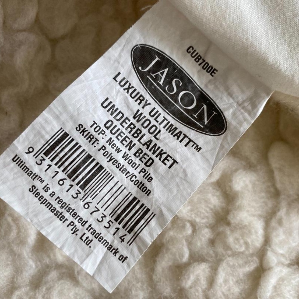 Jason - Australian Wool Underlay - Queen
